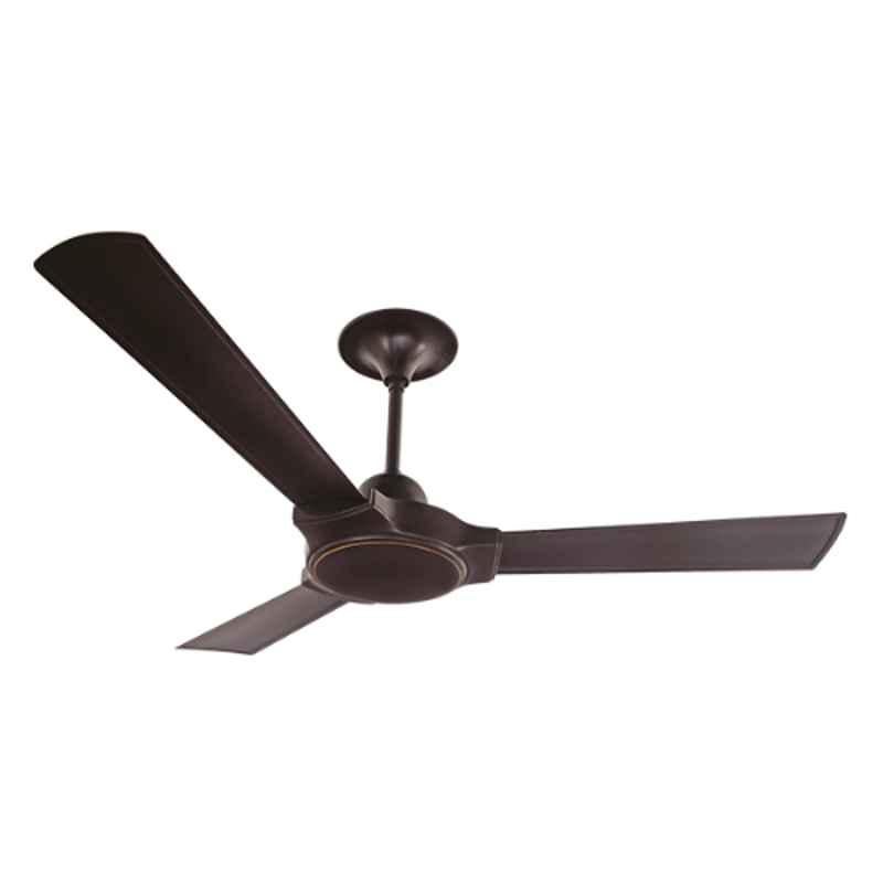 Breezalit Platina 75W Matt Brown Designer Ceiling Fan, BZ066, Sweep: 1200 mm
