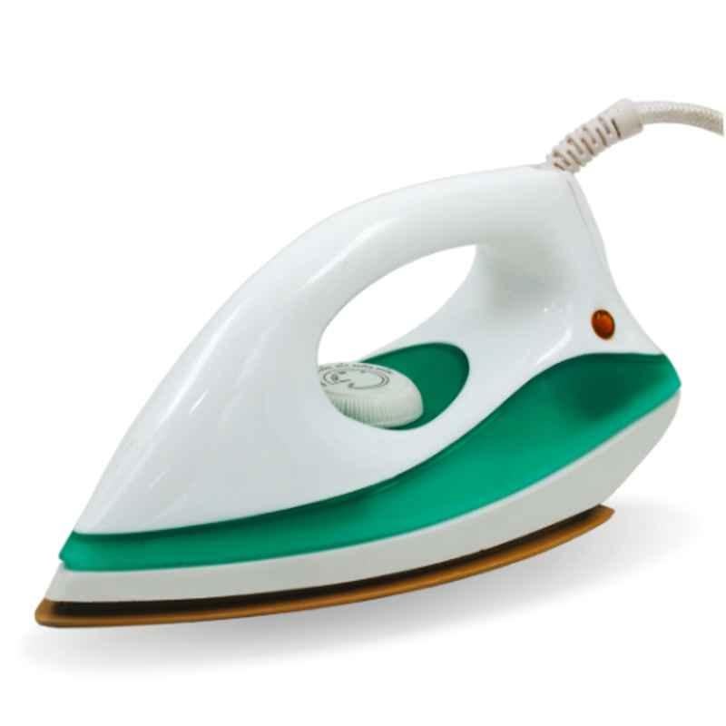 Nissan 750W Plastic White & Green Automatic Dry Iron, NS006-1 (Pack of 2)