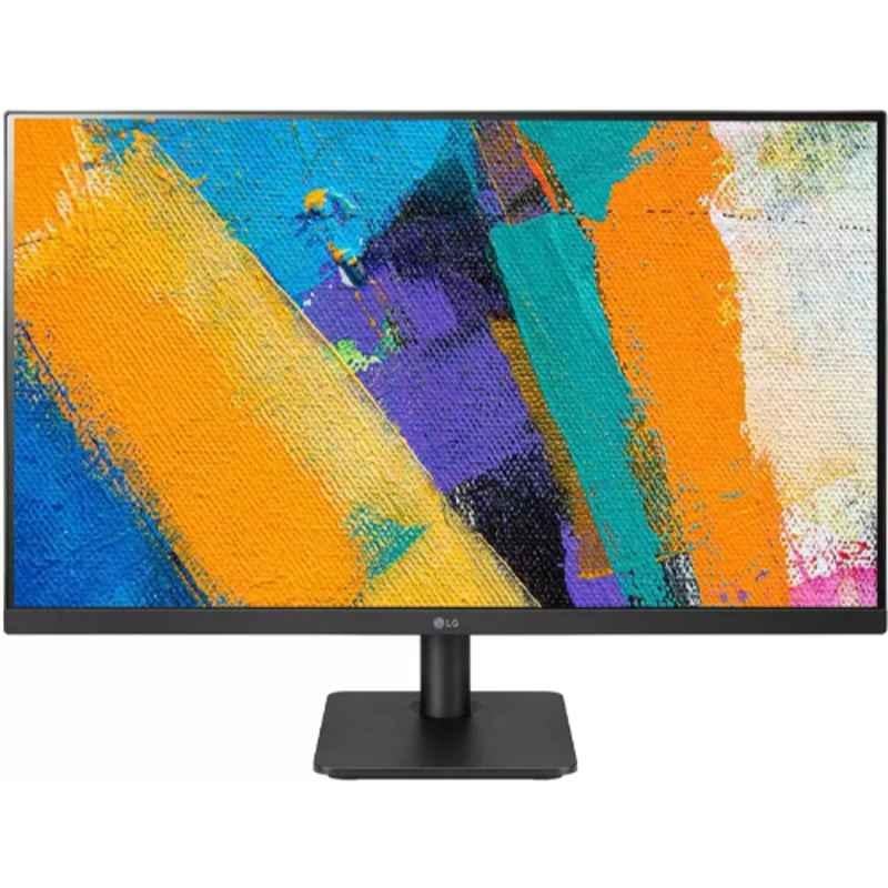 LG 27MP400 27 inch Full HD LED Backlit IPS Panel Monitor with OnScreen Control, Reader Mode, Flicker Free, Wall Mountable, 3-Side Virtually Borderless Display Monitor, AMD Free Sync, Response Time: 5ms & 75Hz Refresh Rate, Black