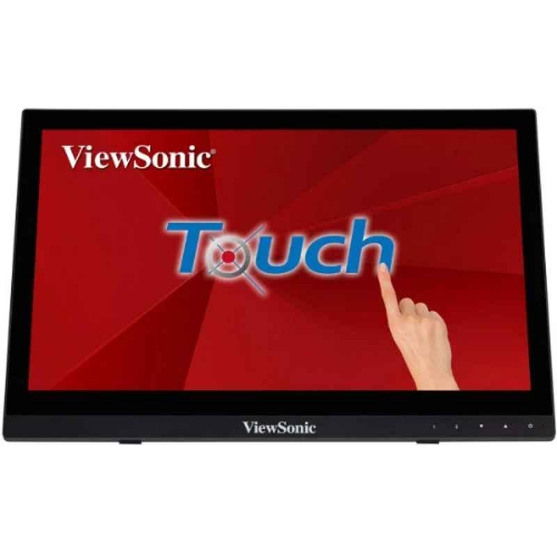 Viewsonic 16 inch Black 220 Nits 10-Point Touch Screen Monitor, TD1630-3