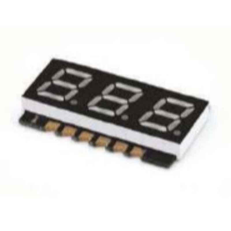 Oasistek 100 Pcs 0.28 inch Ultra Green Triple Digit SMD Display Module Set, TOT-F2381