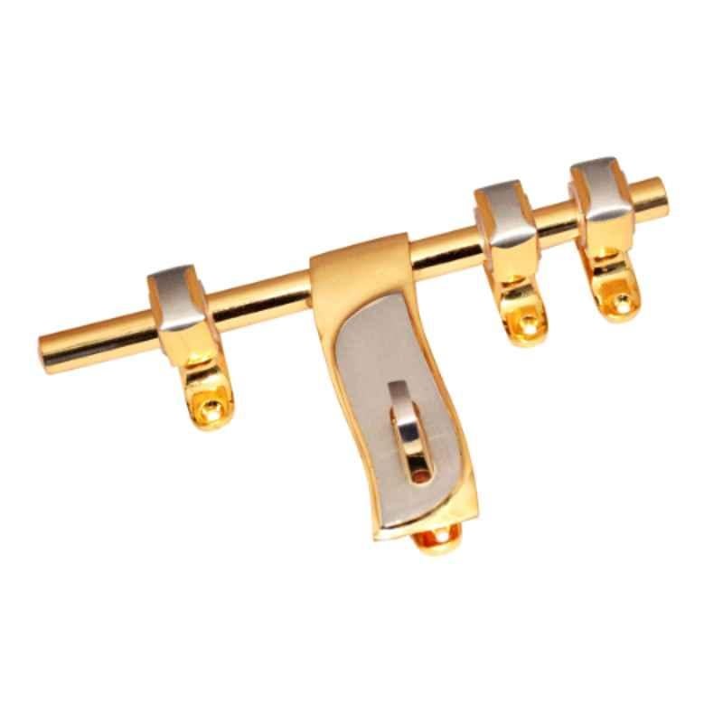 Smart Shophar 10 inch Brass Gold Silver Mango Orry Aldrop, SHA14AL-MANG-GS10-P1 (Pack of 2)