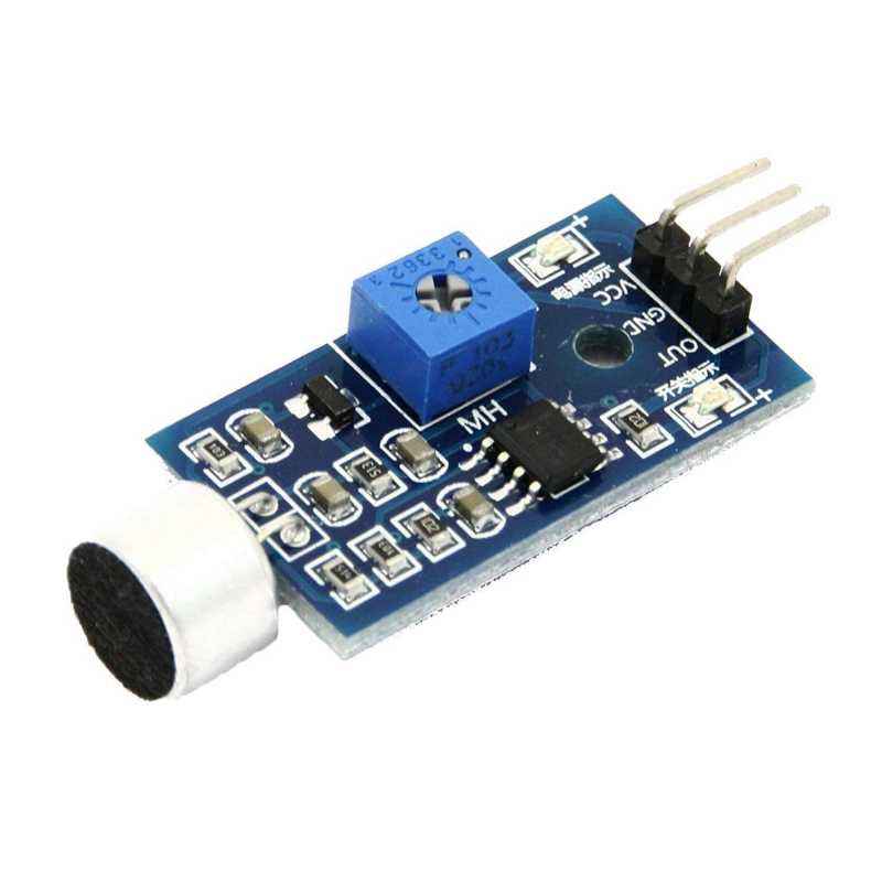 Xcluma BE-000006 Sound Sensor/Detection Module Arduino other MCU (Pack of 2)