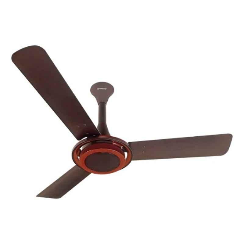 Breezalit Tornado 55W Pearl Brown Designer Ceiling Fan, BZ037, Sweep: 1200 mm