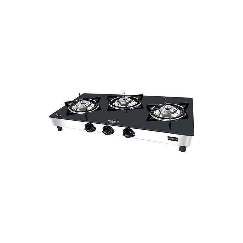 Maharaja Whiteline Rumena 3 Burner Gas Cook Top, GS-113