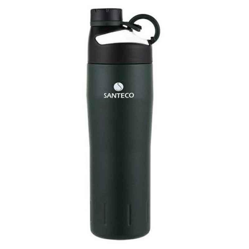 Haers 590ml Stainless Steel Green Oural Sports Bottle, HD-590-32-GRN