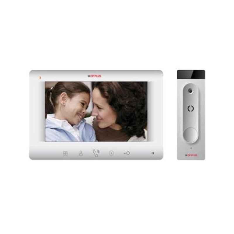 CP Plus 7 inch Color Video Door Phone Kit, CP-PVK-70TH