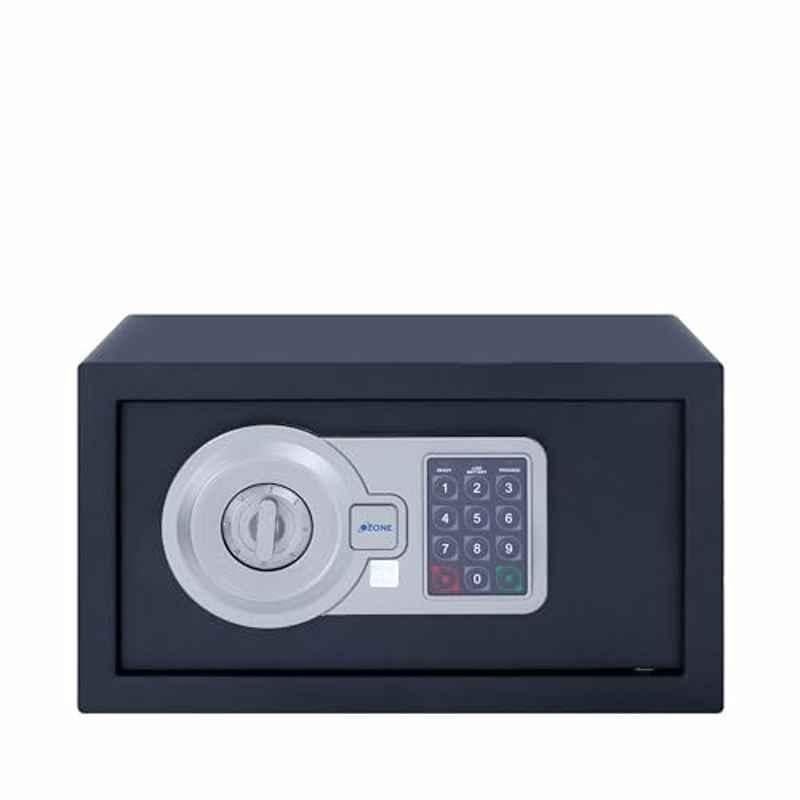 Ozone Agate 9.5L 200x350x200mm Black Digital Safe with Pin Code & Key Access