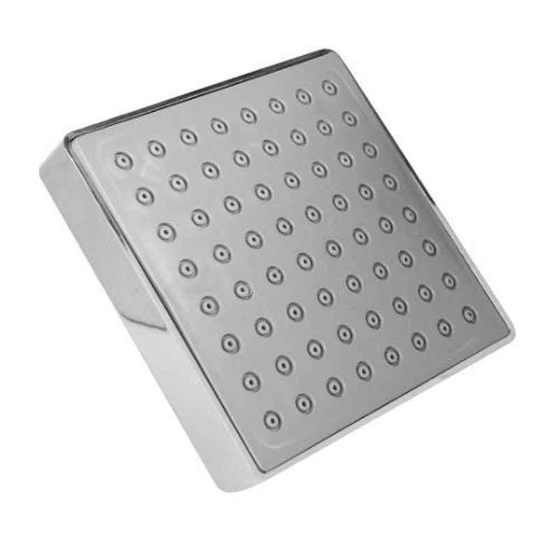 Pebble 4 inch Stainless Steel Glossy Chrome Finish Overhead Shower without Arm, PEBL5-Small