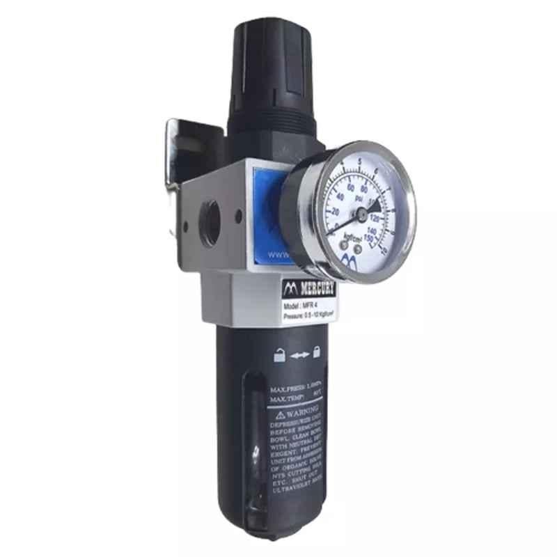 Mercury M Series 1/2 inch Filter Regulator with Gauge, MFR 04