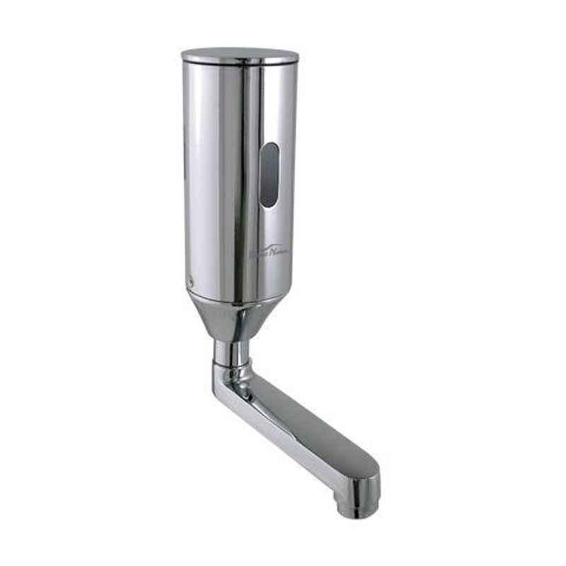 Bharat Photon 6V DC Operated Brass Chrome Plated All in One Automatic Wall Mounted Sensor Faucet, BP-F143