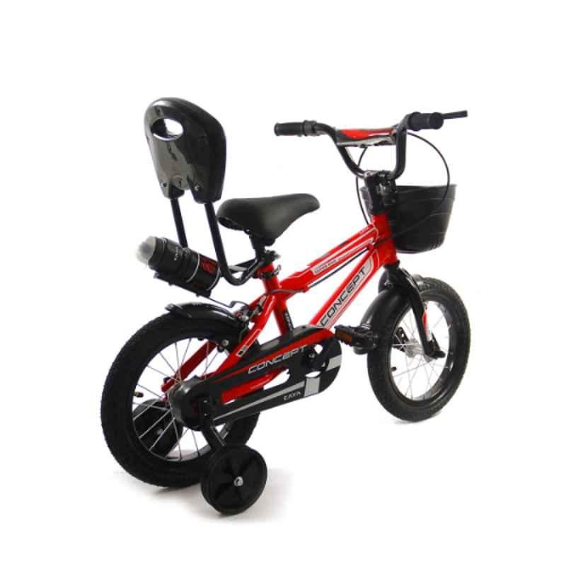 Caya Concept 16 Plastic Smart Red BMX Adjustable Handle Kids Cycle, Tyre Size: 16 inch
