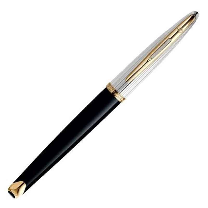 Waterman Blue Ink Carene Dlx GT Roller Ball Pen