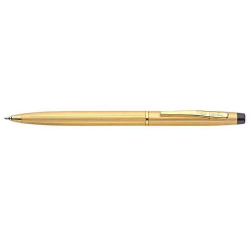 Pierre Cardin Blue Ink Kriss Satin Gold Ball Pen
