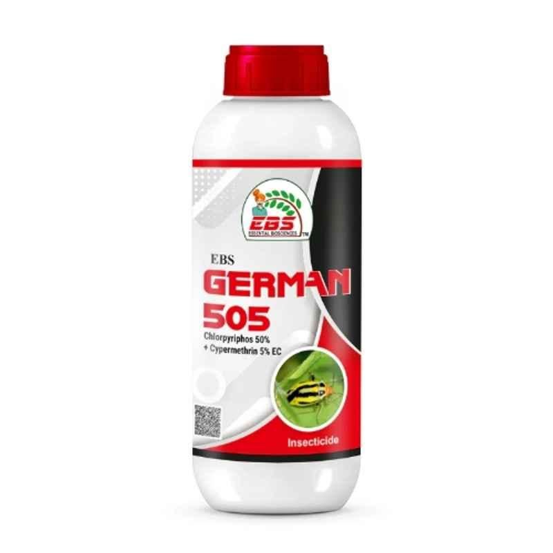 EBS Germen 505 250ml Chlorpyriphos 50% & Cypermethrin 5% EC Insecticide for Control Insect Pests in Forestry & Horticulture (Pack of 2)