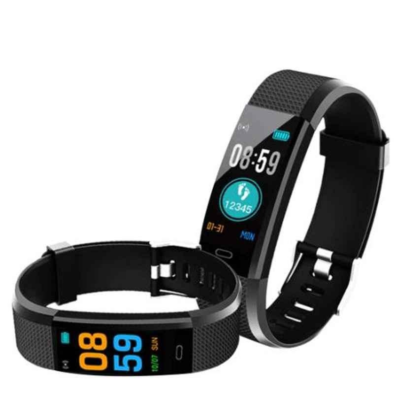 Bingo F0S 0.96 inch IP67 Black Smart Fitness Band