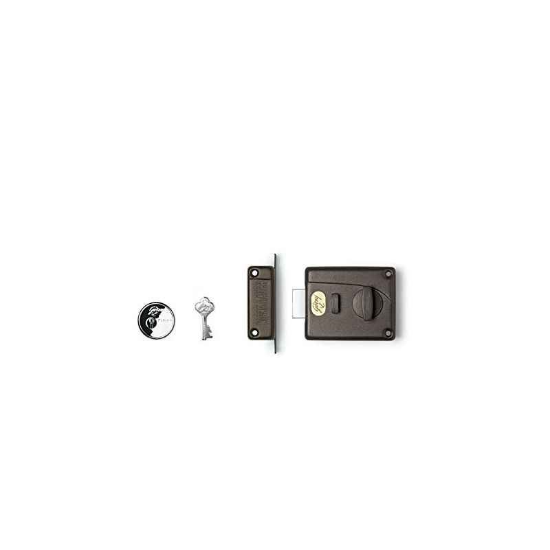 Godrej Outside Opening Super Night Latch Rim Lock, 8813