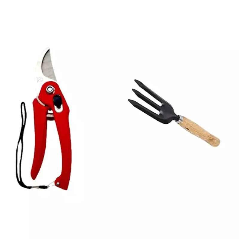 Sky Blue 0.98 inch Iron Bypass Pruner, SK_BL_PRUNER0010 (Pack of 2)