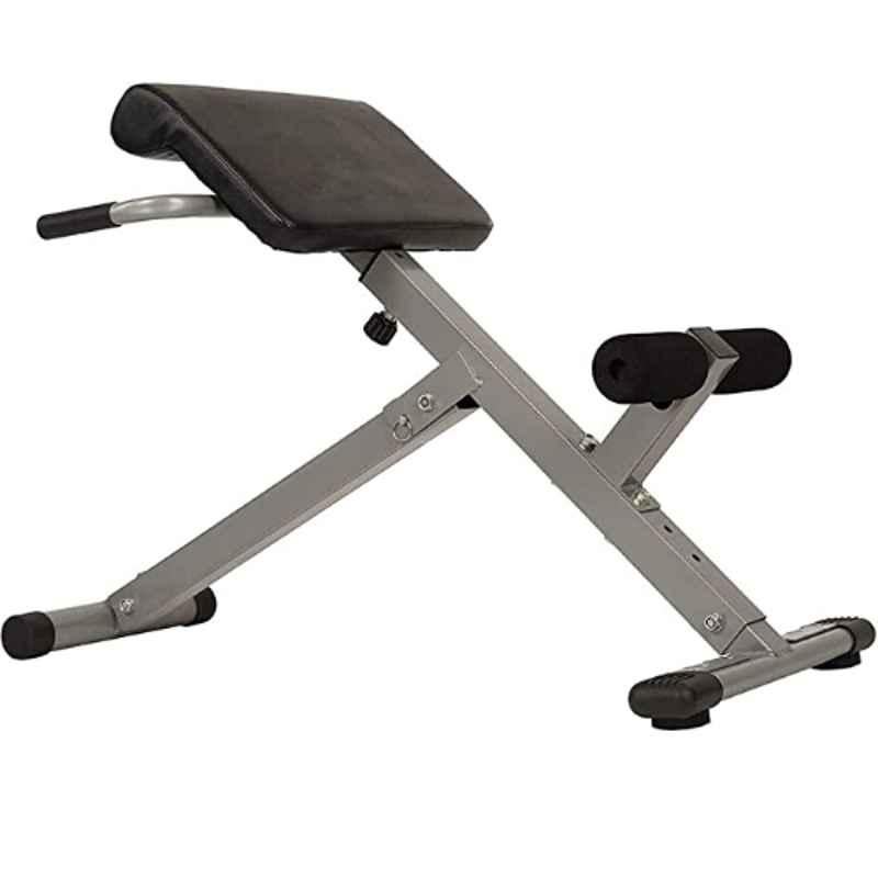 Allyson 112kg Iron Black Adjustable Hyper Extension Roman Chair