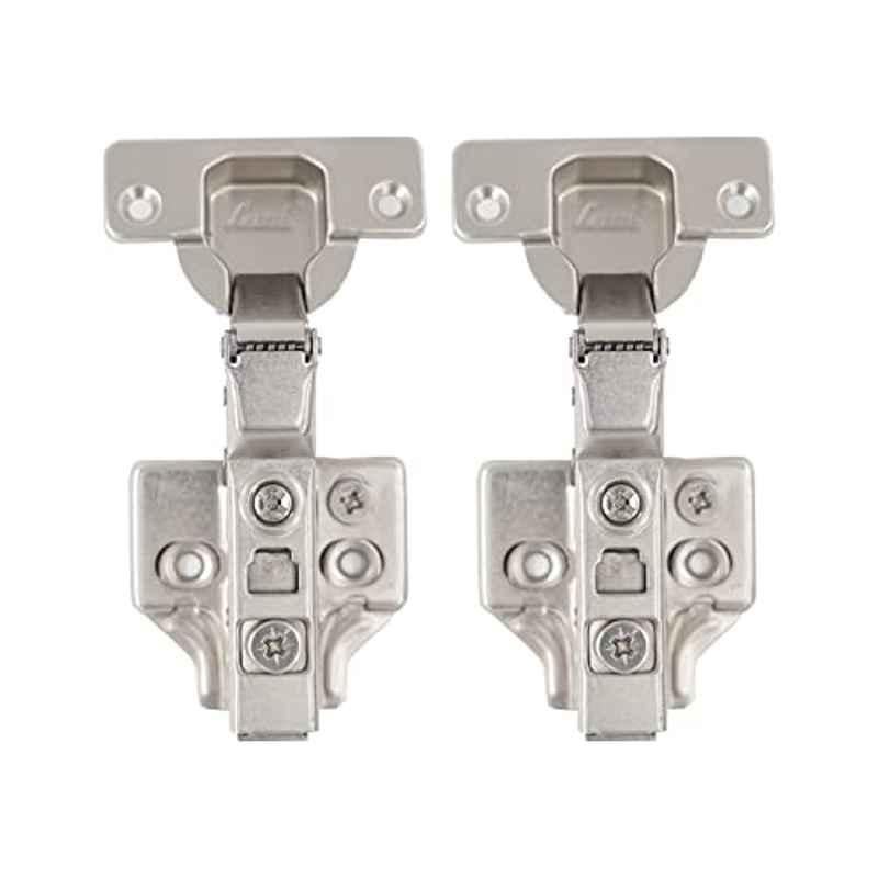 Link Steel 3D Plate Soft Close Half Overlay Cabinet Hinge with 8 Crank
