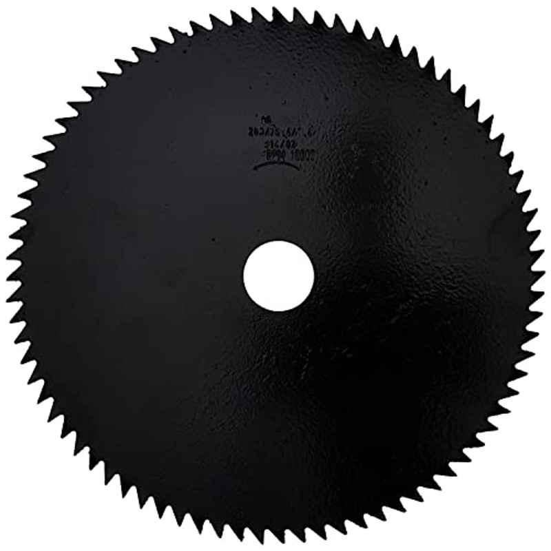 Farmo Tools 80T Metal Black Brush Cutter Blade, SNEA+004