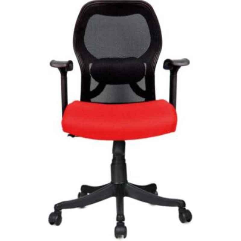 Rajpura Matrix xxlarge Back Black & Red Revolving Office Executive Chair, RSE103-Black & Red