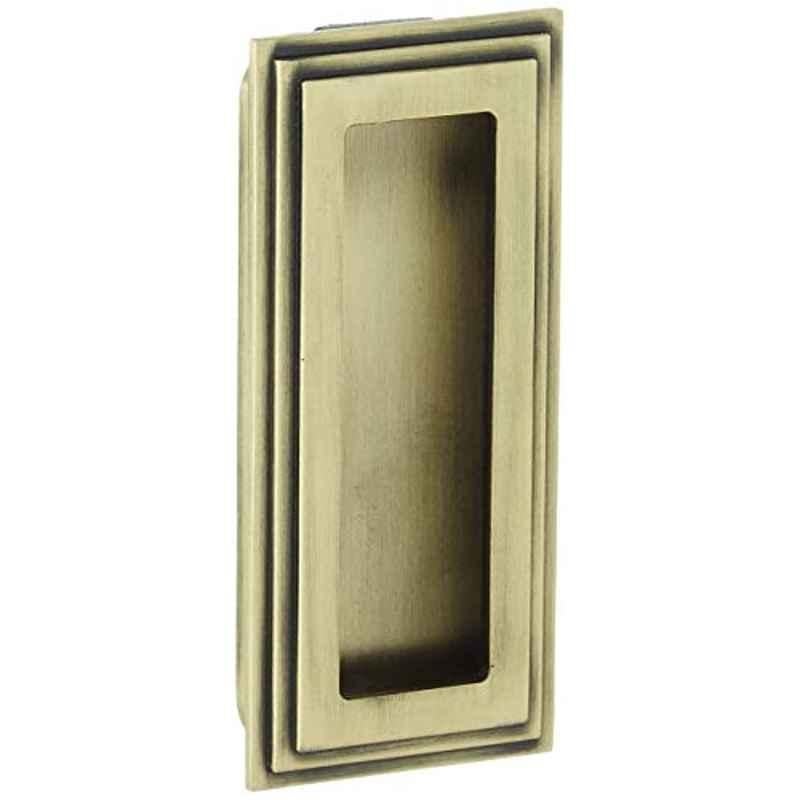 Aquieen 96mm Malleable Matte Concealed Sliding Handle Set for Wardrobe, SC-753-96 (Pack of 2)