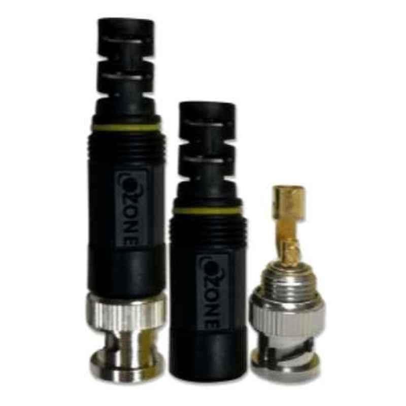 Ozone WallCam Coaxial Male Brass BNC Connector, OWC-BNC01-B (Pack of 80)