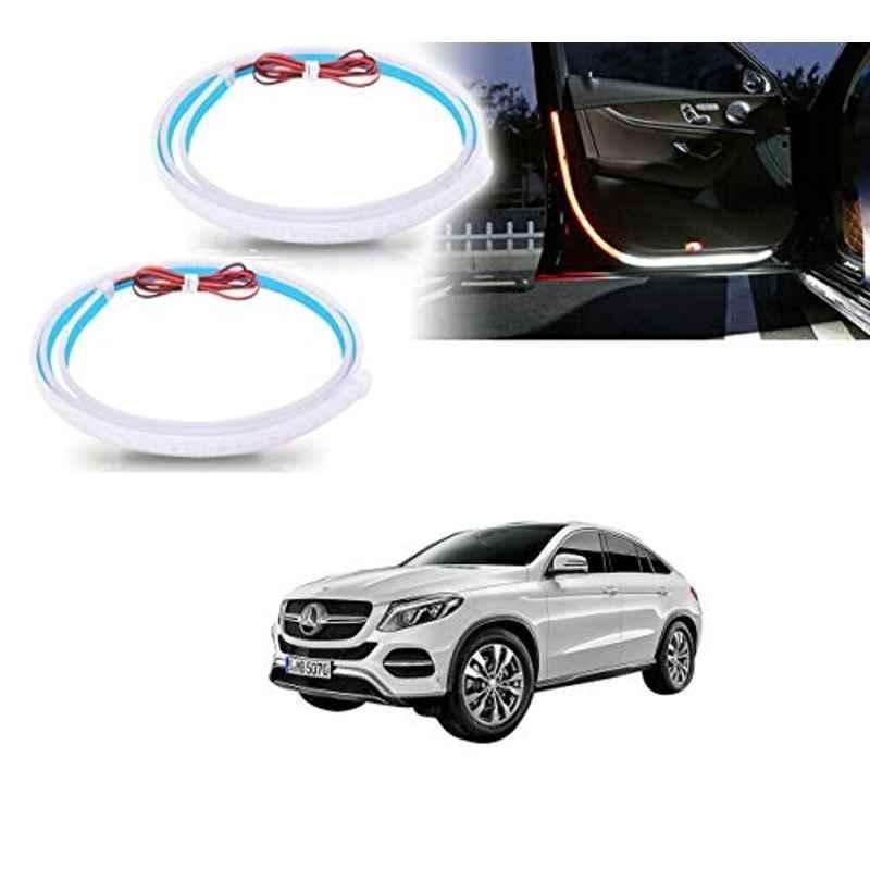 Kozdiko 2 Pcs 120cm Car Door Opening Warning LED Strips Safety Light Set for Mercedes Benz GE-Class