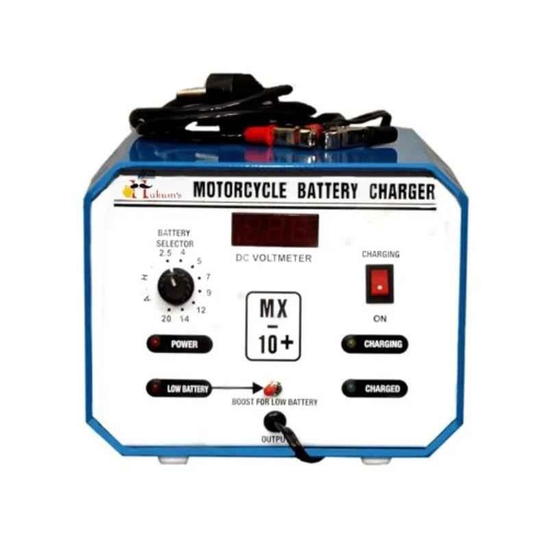 Hukums 2A 12V Two-Wheeler Battery Charger, MX-10+