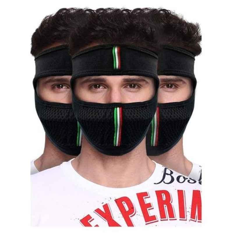 Delhi Deals Cotton Protection Multipurpose Half & Full Dual Face Cover for Bikers & Riders