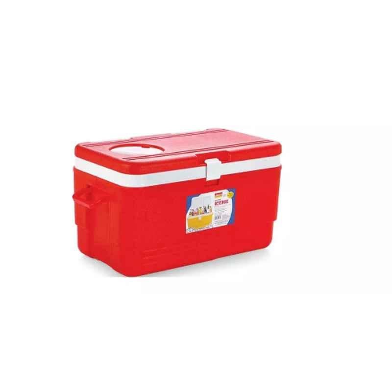 Aristo 50L Red Ice Box with Vent Lid