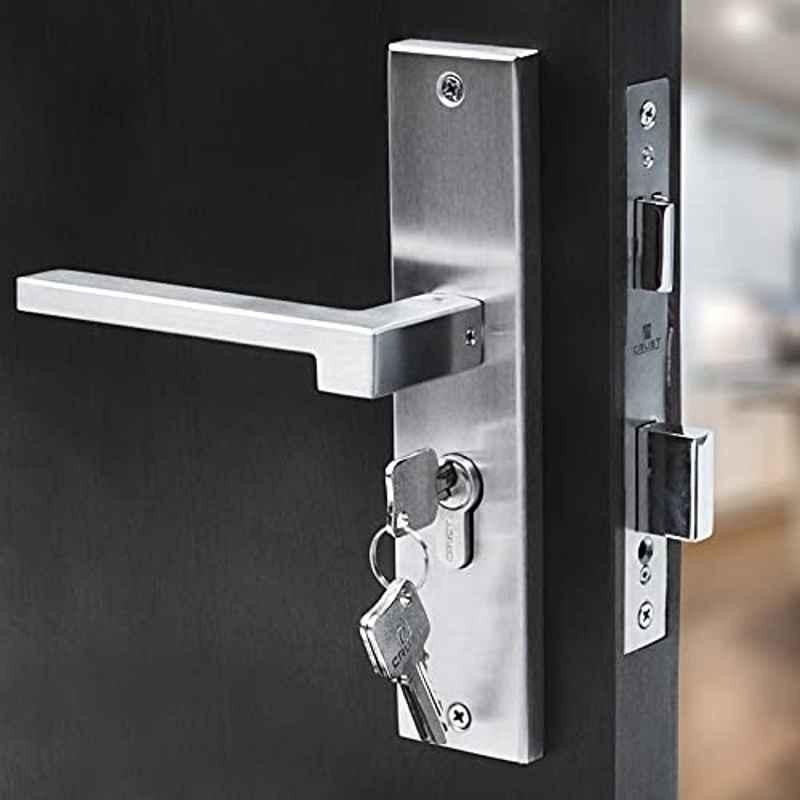 Voltizi Amity 8 inch Stainless Steel 304 Antique Finish CYS Plate Mortise Door Lock Handle Set
