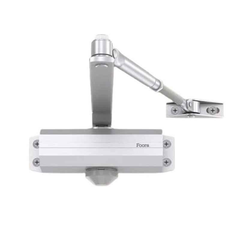Foora 60kg Hydraulic Automatic Door Closer for Wooden, Metal & Glass Door