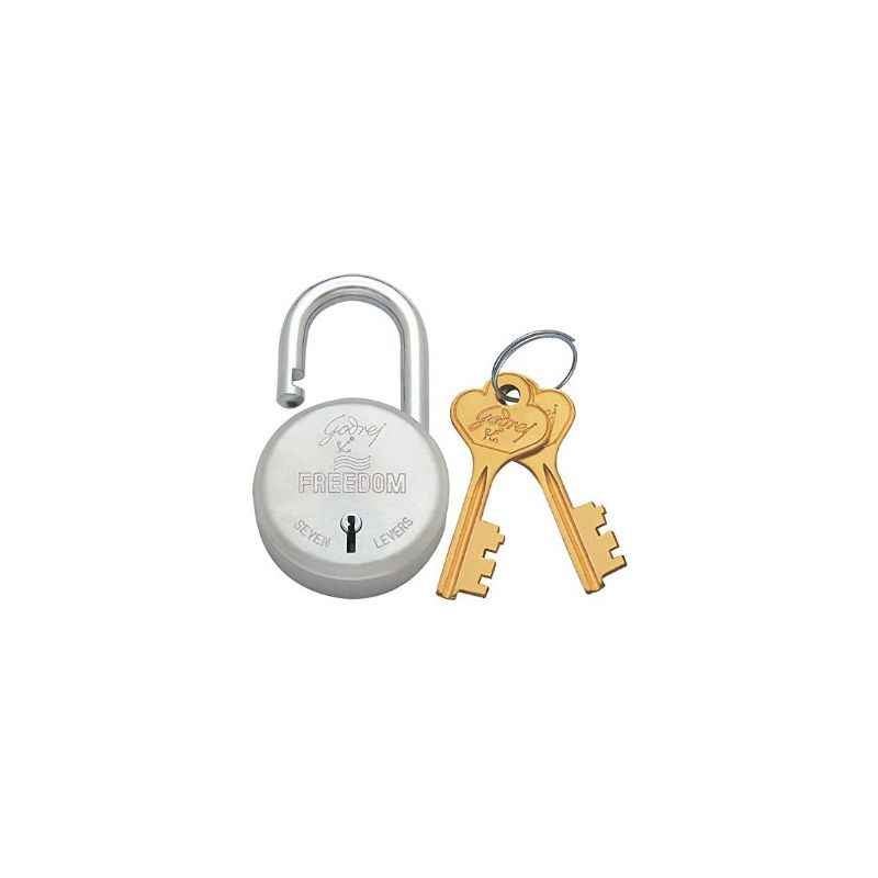 Godrej Freedom 7 Levers Padlock (2 Keys), 3287