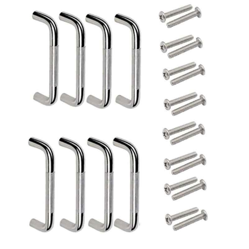 Onjecx CHD01 4 inch D Type Stainless Steel Cabinet Handle (Pack of 8)