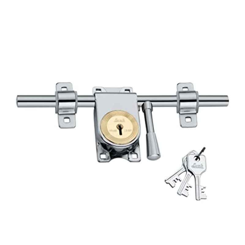 Link 11 inch Silver Stainless Steel Kadi Tala Lock with 3 Keys