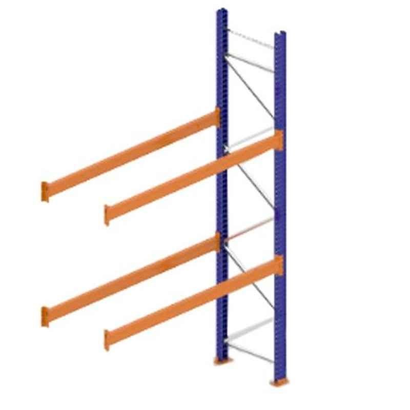Godrej Ground Plus 2 Layers Steel Selective Pallet Racking, Max Load Capacity: 4000kg, Add on Unit: 3500x2300x800mm (HxWxD)