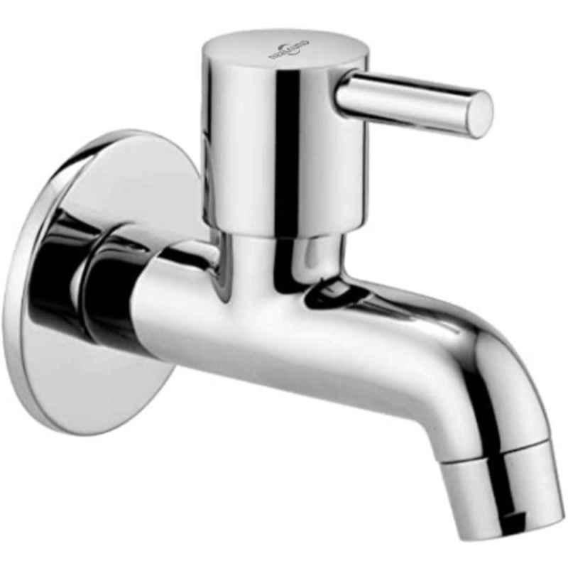 Neelkund Turbo Brass Silver Chrome Finish Bib Tap