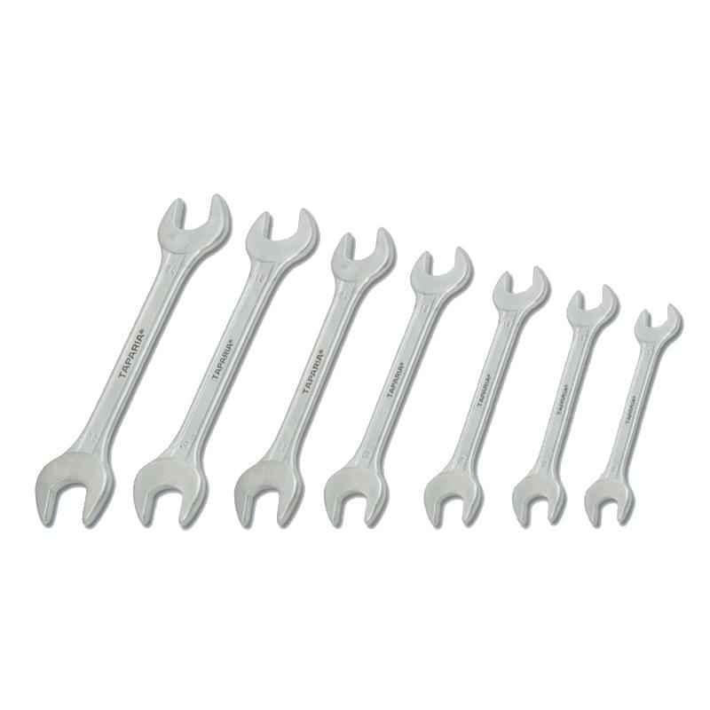 Taparia 8 Pcs Chrome Plated Double Open End Spanners Set, DEP 08