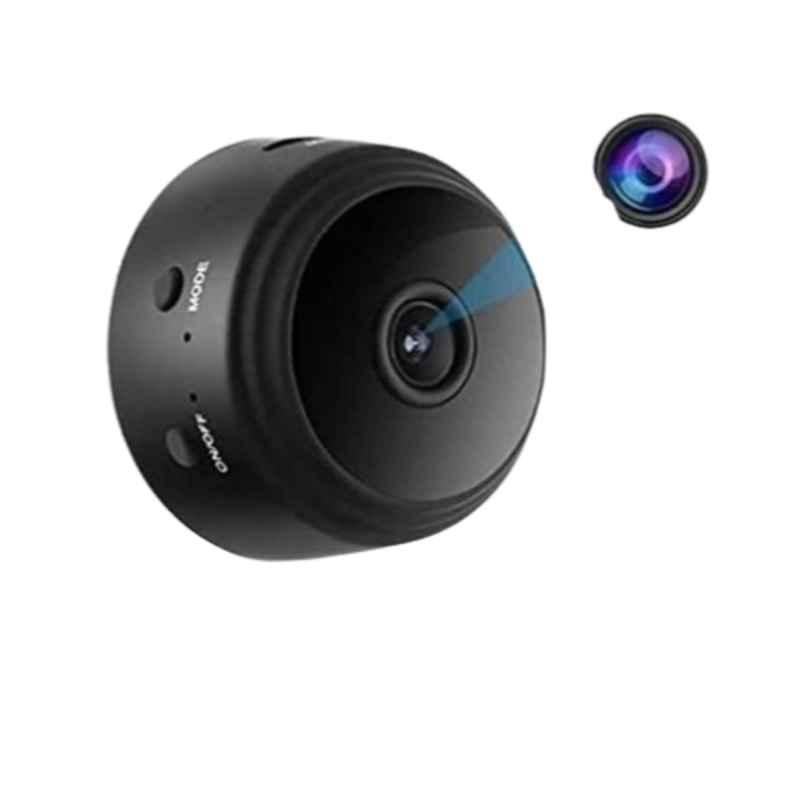Onfit 2MP 1080p Black HD Mini Wi-Fi Hidden CCTV Security Camera with Night Vision for Home & Outdoor, MAG01