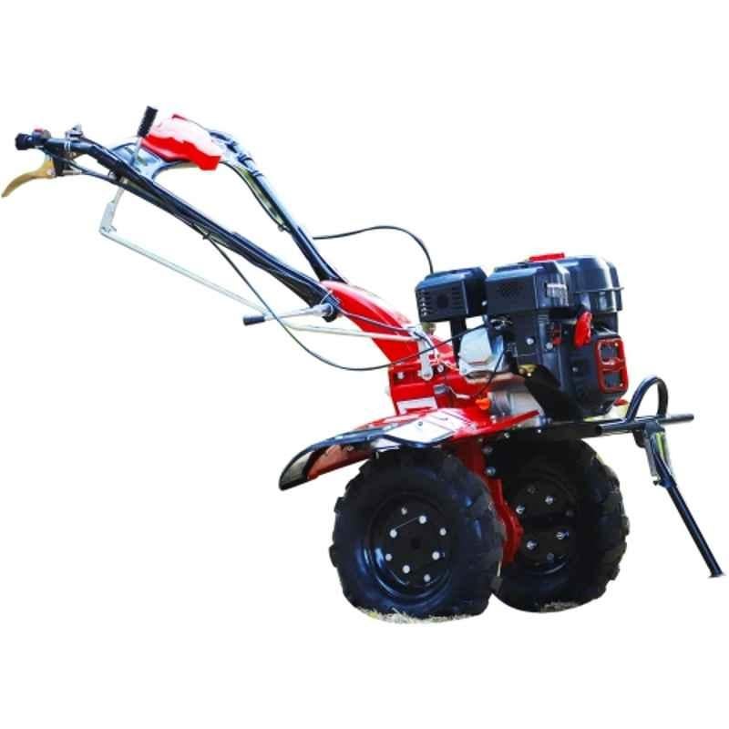 Kisan Tools 7HP Premium Petrol Headlight Electric Front Tyre Power Weeder, EKT-205P