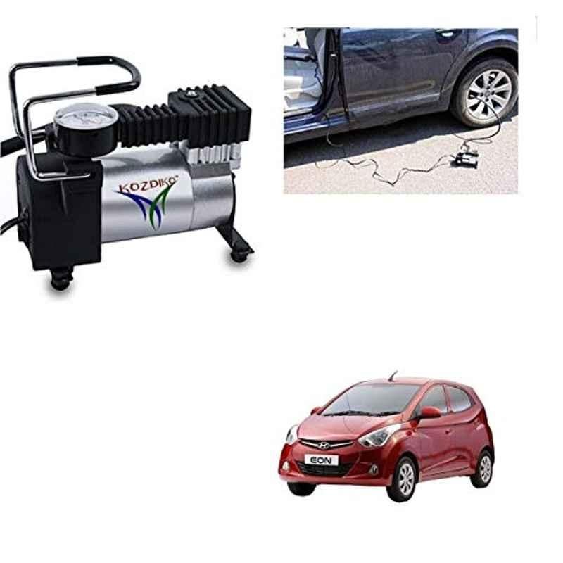 Kozdiko 12V DC Heavy Duty Metal Tyre Inflator for Hyundai Eon, Tyre_Inflator_D152
