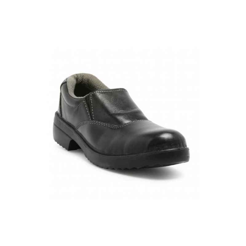 Hillson LF2 Steel Toe Black Work Safety Shoes For Women, Size: 5