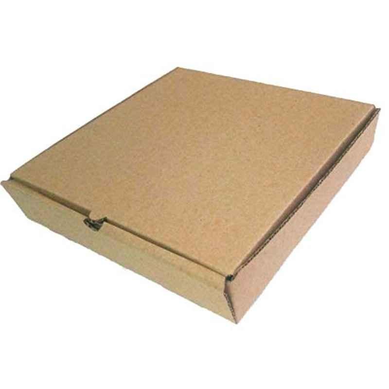 MM WILL CARE 9.45x9.45x1.8 inch 3 Ply Brown Paper Pizza Box, MMWILLCARE11, (Pack of 50)