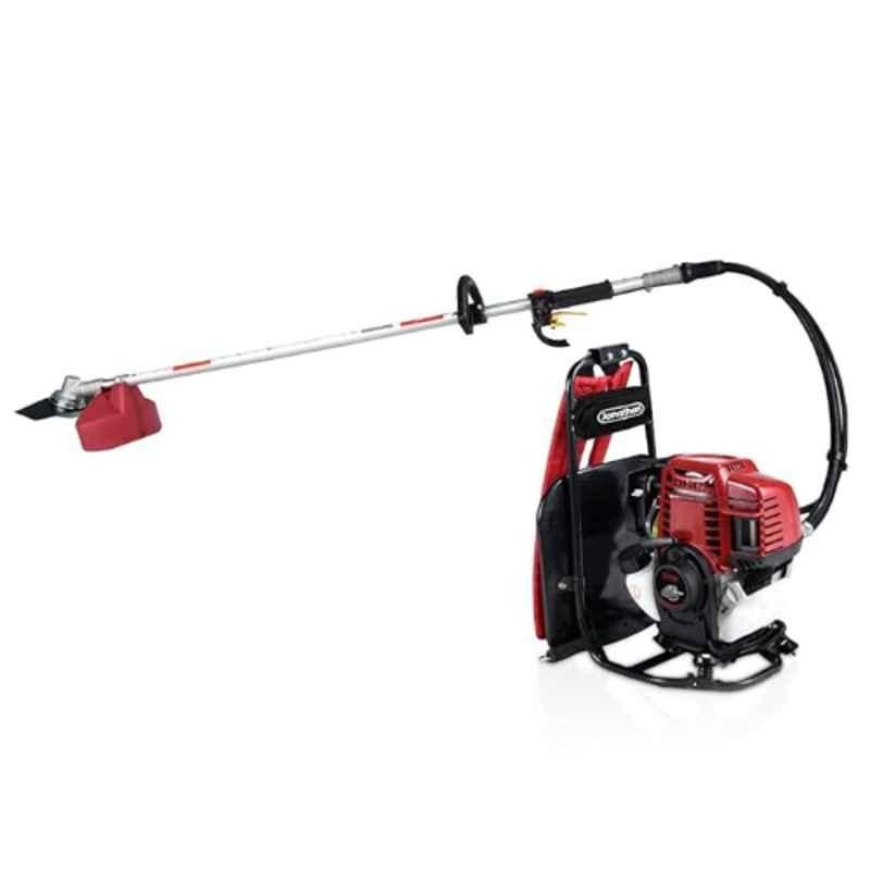 Mecstroke SM-JX50 4 Stroke Heavy Duty Petrol Operated Back Pack Brush Cutter, SM144NR