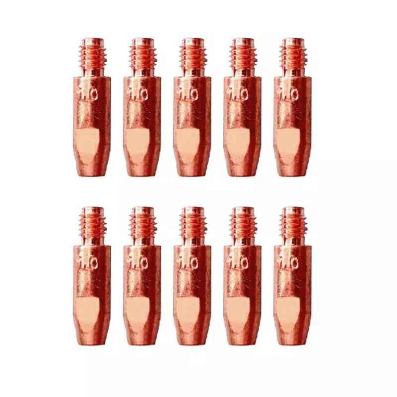 Minachi 6x28mm Copper Alloy CO2 Welding Tip (Pack of 10)