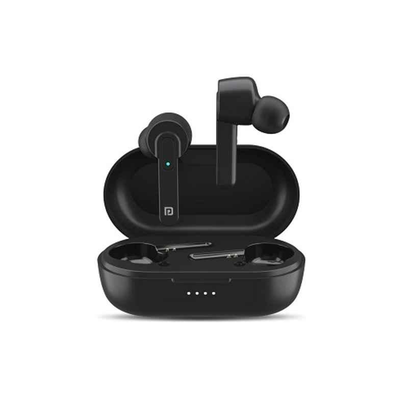Portronics Harmonics Twins 24 Black In Ear Bluetooth Earbuds, POR 1416