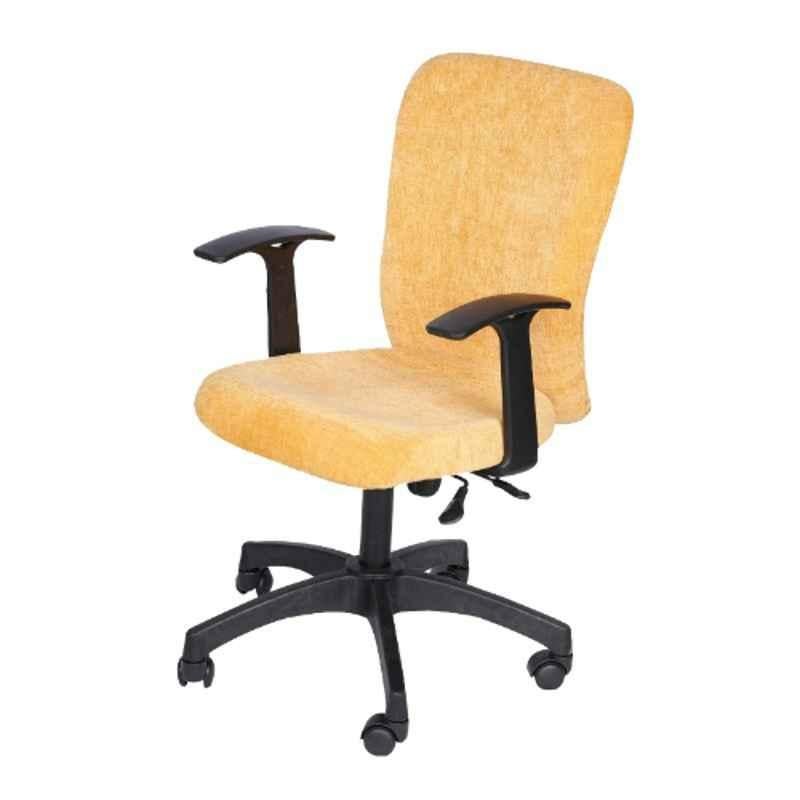 Heikin Fabric Orange xxlarge Back Ergonomic Office Chair for Work from Home & Study, HE-00086