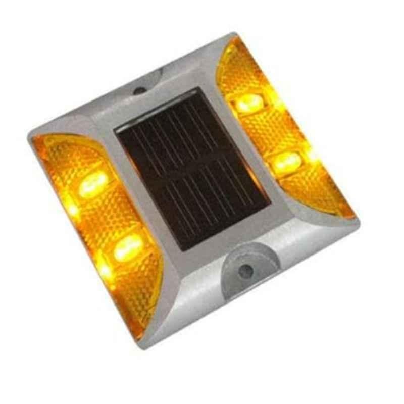 RPES Aluminium Yellow Solar Road Stud Light